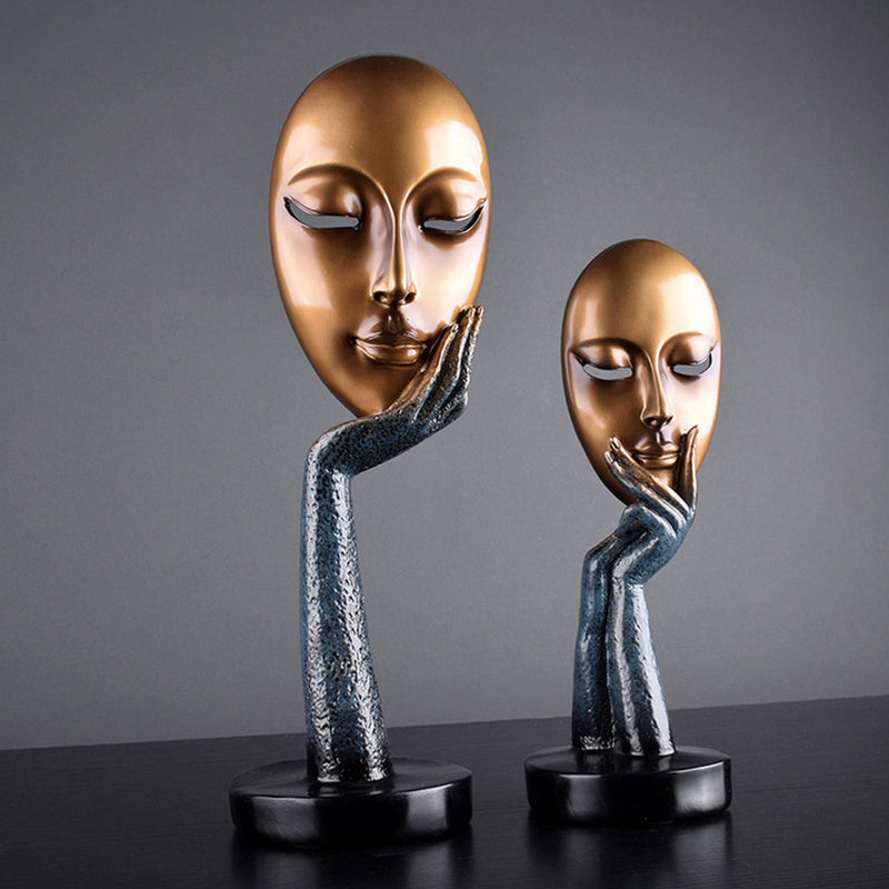 Face Mask Art Sculpture