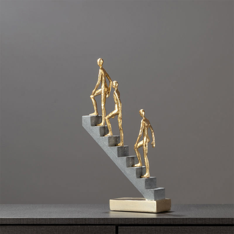 People Stair Statue