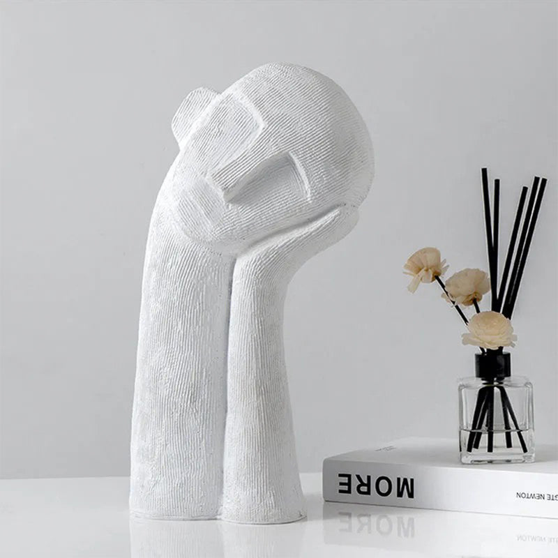 Figure Head Face Sculpture