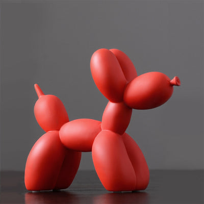Matte Balloon Dog Sculpture