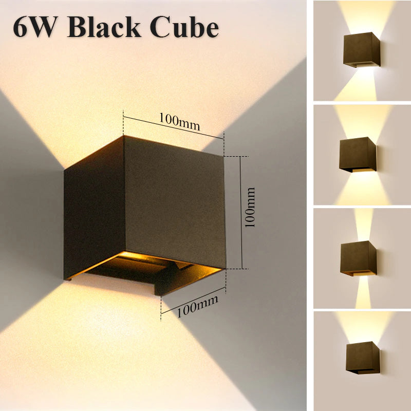 Modern Cube Wall Lamp