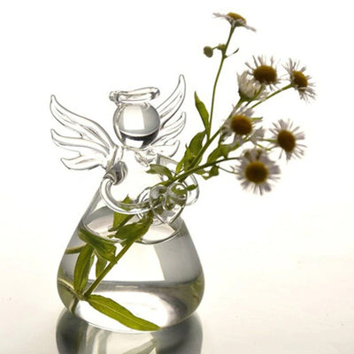 Angel Handmade Glass Vase