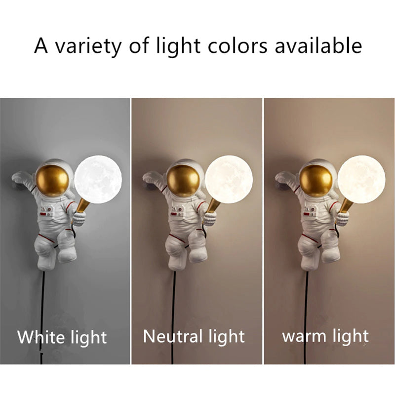 Astronaut Style LED Wall Lamp