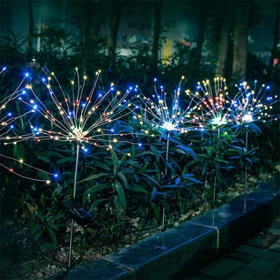 Solar Firework LED Lights