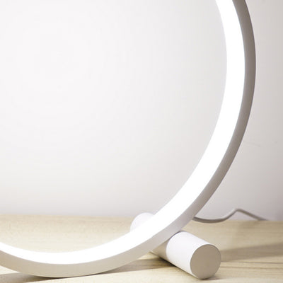 LED Circle Table Lamp