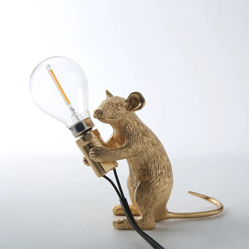 Mouse Shape Resin Creative Desk Light