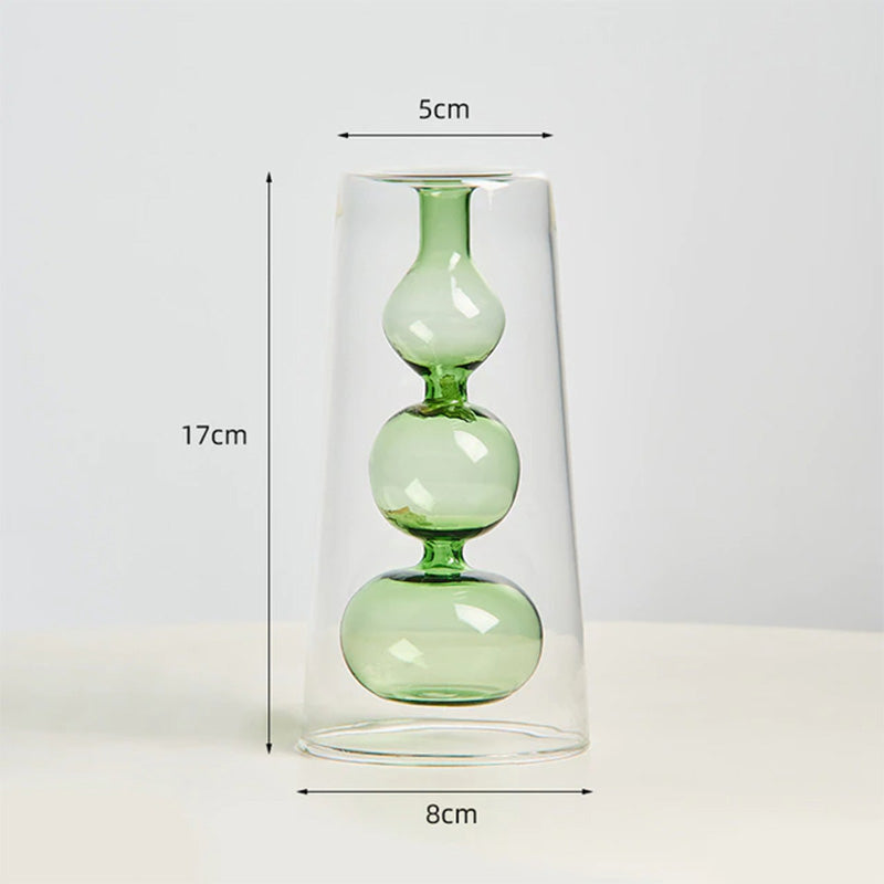 Nordic Glass Vase Hydroponics