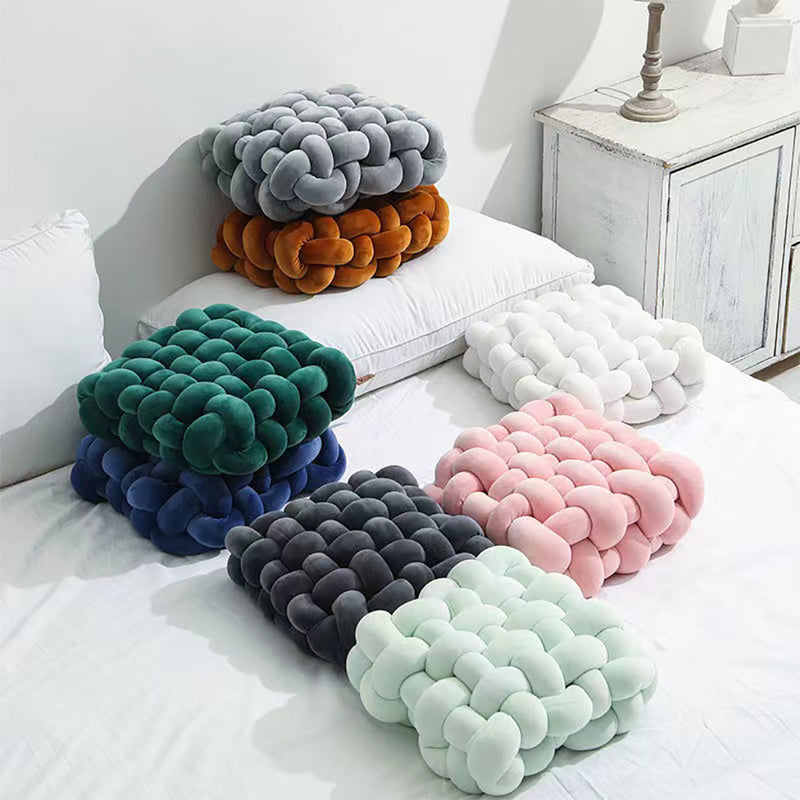 woven nook pillows